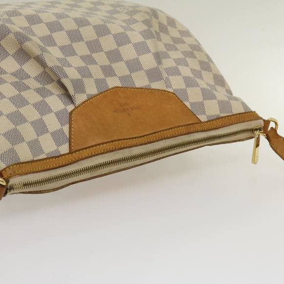 LOUIS VUITTON Damier Azur Siracusa MM Hand Bag N41112 LV Auth rh207 - Picture 6 of 16